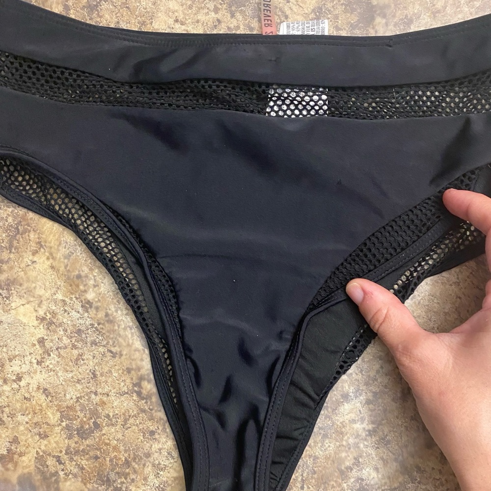 Forever 21, mesh net bikini bottom size M
